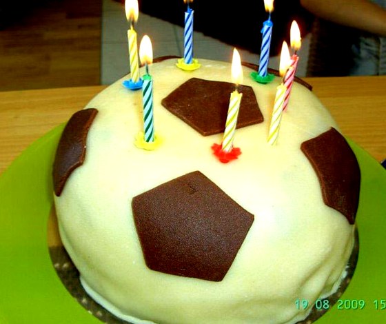 Fußball-Torte